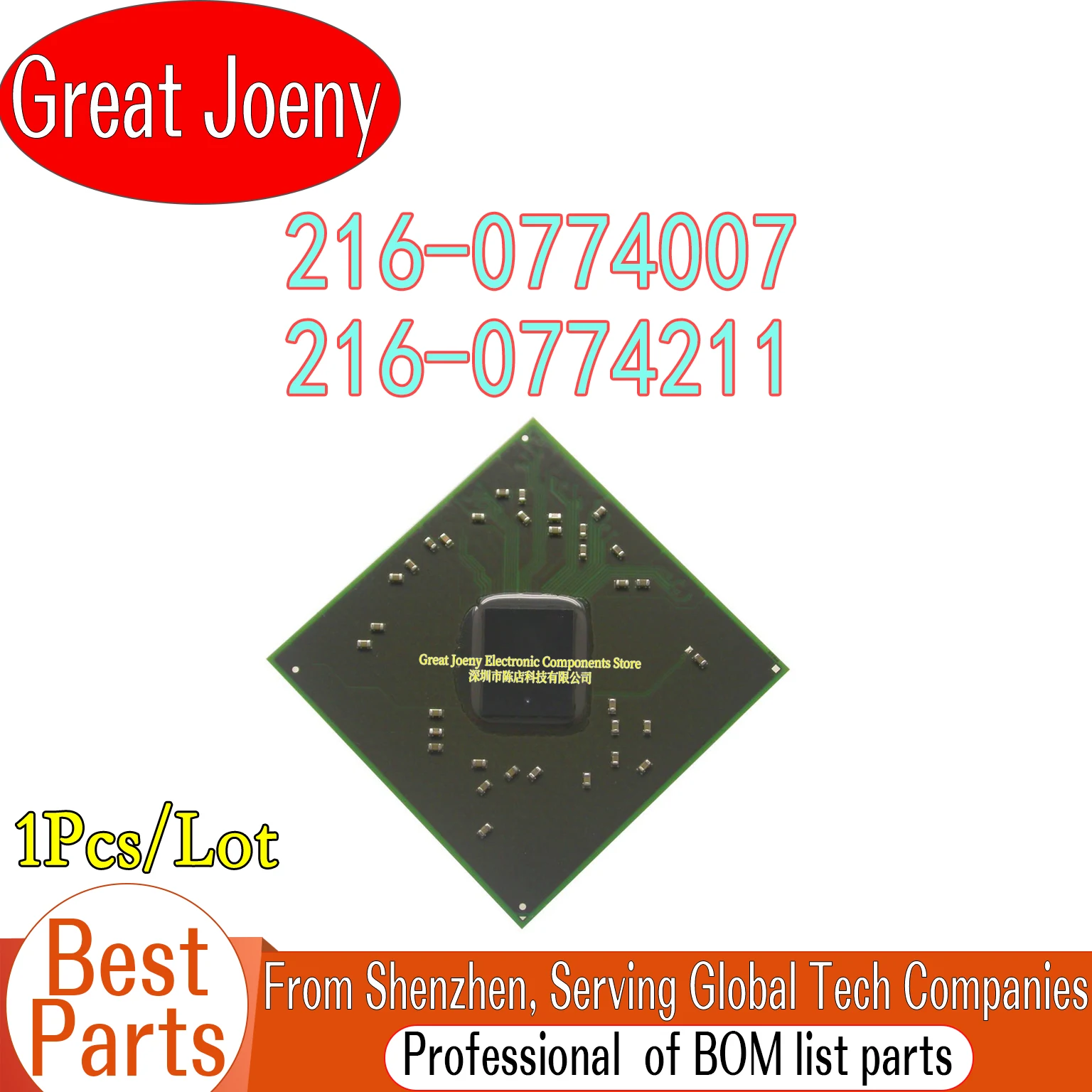

DC:2022+ 100% New 216-0774007 216-0774211 216 0774007 216 0774211 BGA Chipset