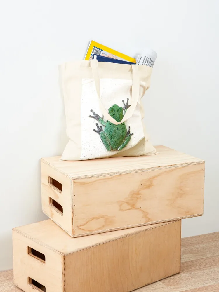 Two Words Tree Frog Tote Bag ecological bags Canvas shopping trolley bag custom bags