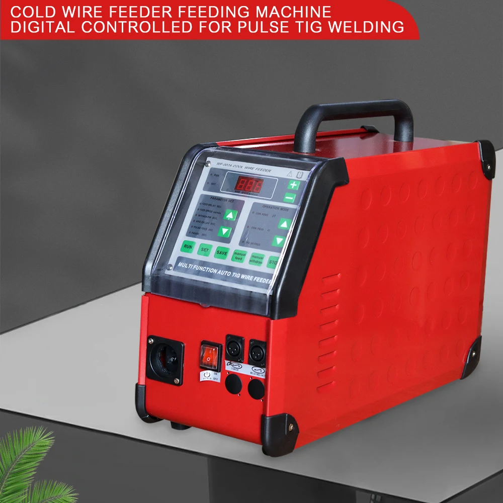 WF007A Laser Automatic Wire Feeder Pulse TIG Argon Arc Welding Cold Filler Wire Feeding Machine Digital Control Aluminum Welding