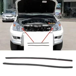 For Toyota Prado Land Cruiser FJ120 LC120 2003-2009 Front Bumper Headlight Rubber Sealing Strip Rubber Lining Trim Waterproof