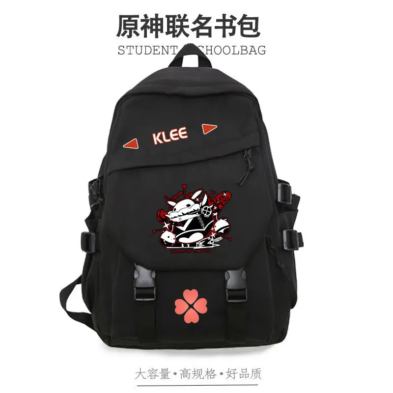 Genshin Impact High-Value Versatile Elementary Students In Grades Three To Nine, Middle School Backpack For Boys And Girls, A