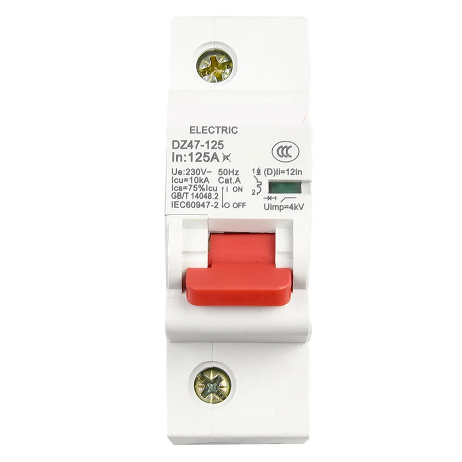 Disjoncteur AC MCB pour systèmes de petite production d'énergie solaire, protection contre les surcharges et les courts-circuits