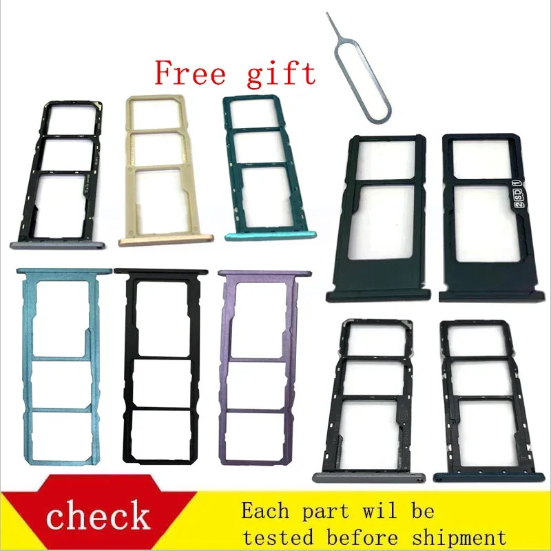 SIM card tray for Nokia c21plus X20, SIM card holder, slot adapter and micro SD card tray holder with free eject pin key tool