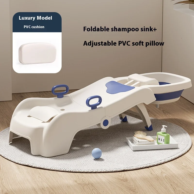 

Plastic Spa Shampoo Chair Beauty Salon Washbasin Cosmetic Chair Hairdressing Seats Hair Bowl Sillon Peluqueria Salon Furniture