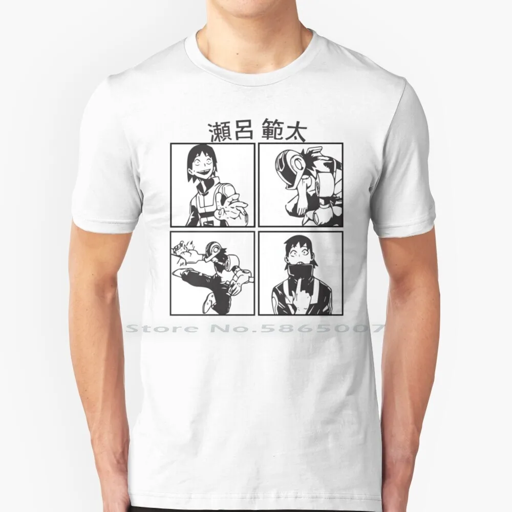 Hanta Sero-100% Cotton T Shirt Bnha Mha Boku No Hero Academia Hanta Sero Anime Denki Kaminari Mina Shido All Might Asuku