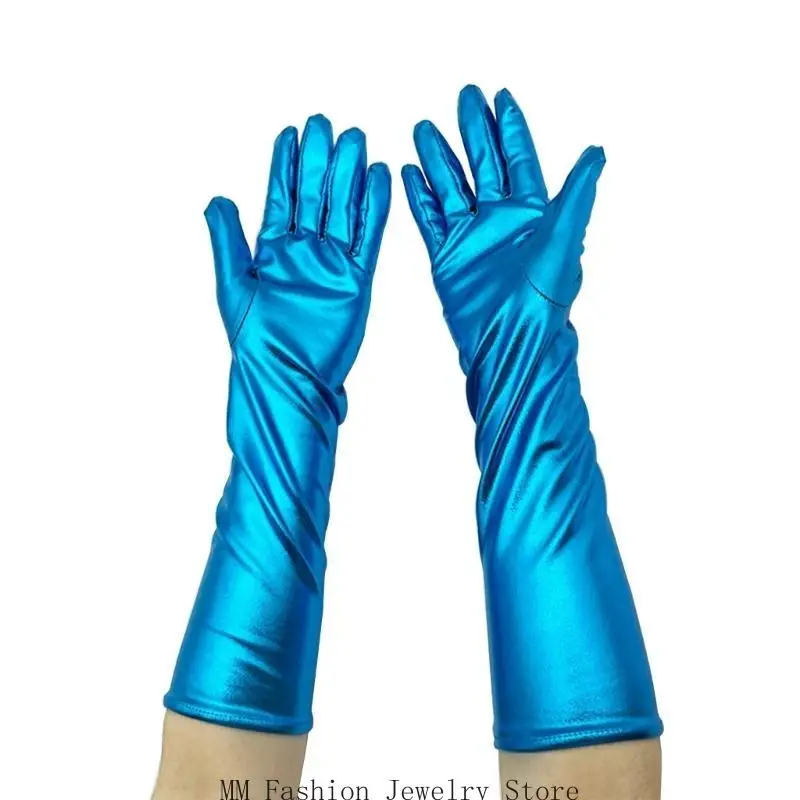 Găng tay kim loại gợi cảm dành cho phụ nữ và bé gái trong chủ đề Phụ kiện trang phục dự tiệc D0UB