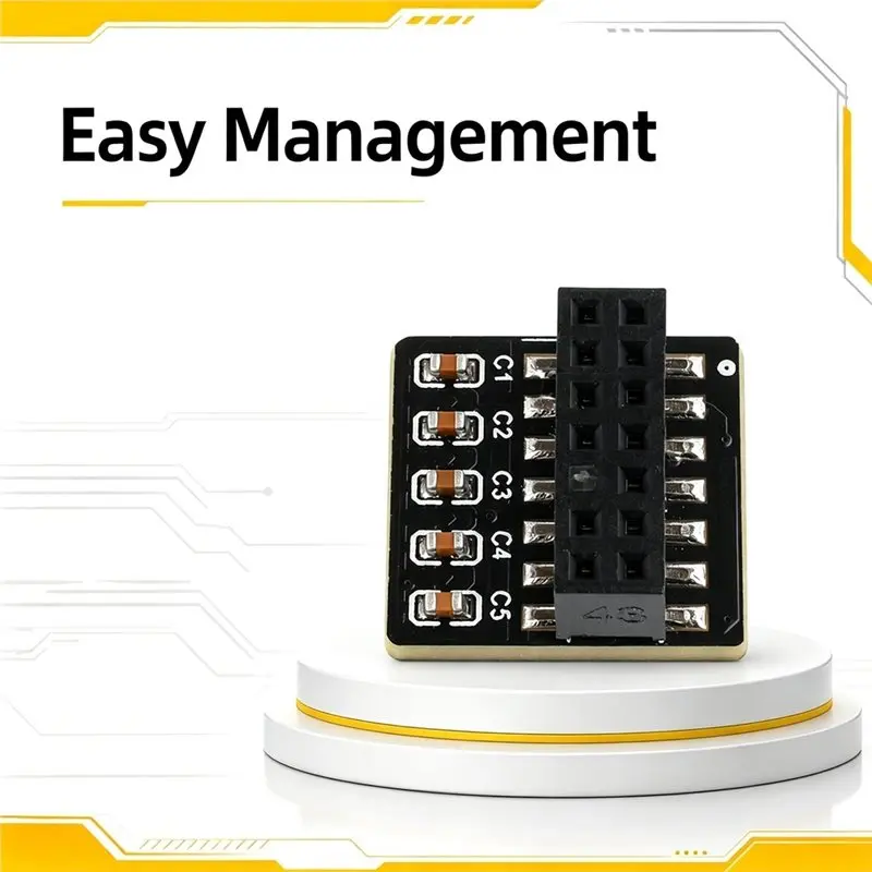 N75R-TPM2.0 14 Pin LPC H Standalone Encryption Chip Security Module Trusted Platform Module Data Protection