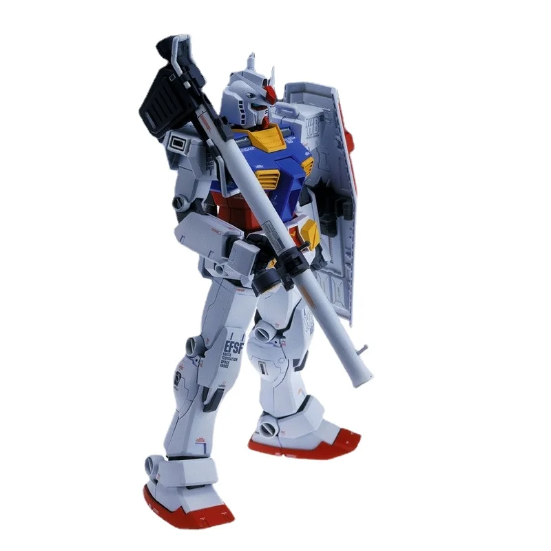 Bandai – Kit de modèles Gundam authentiques, figurine d'anime MG 1/100 RX-78-2 Ver.Ka Collection Gunpla, jouets d'action pour enfants