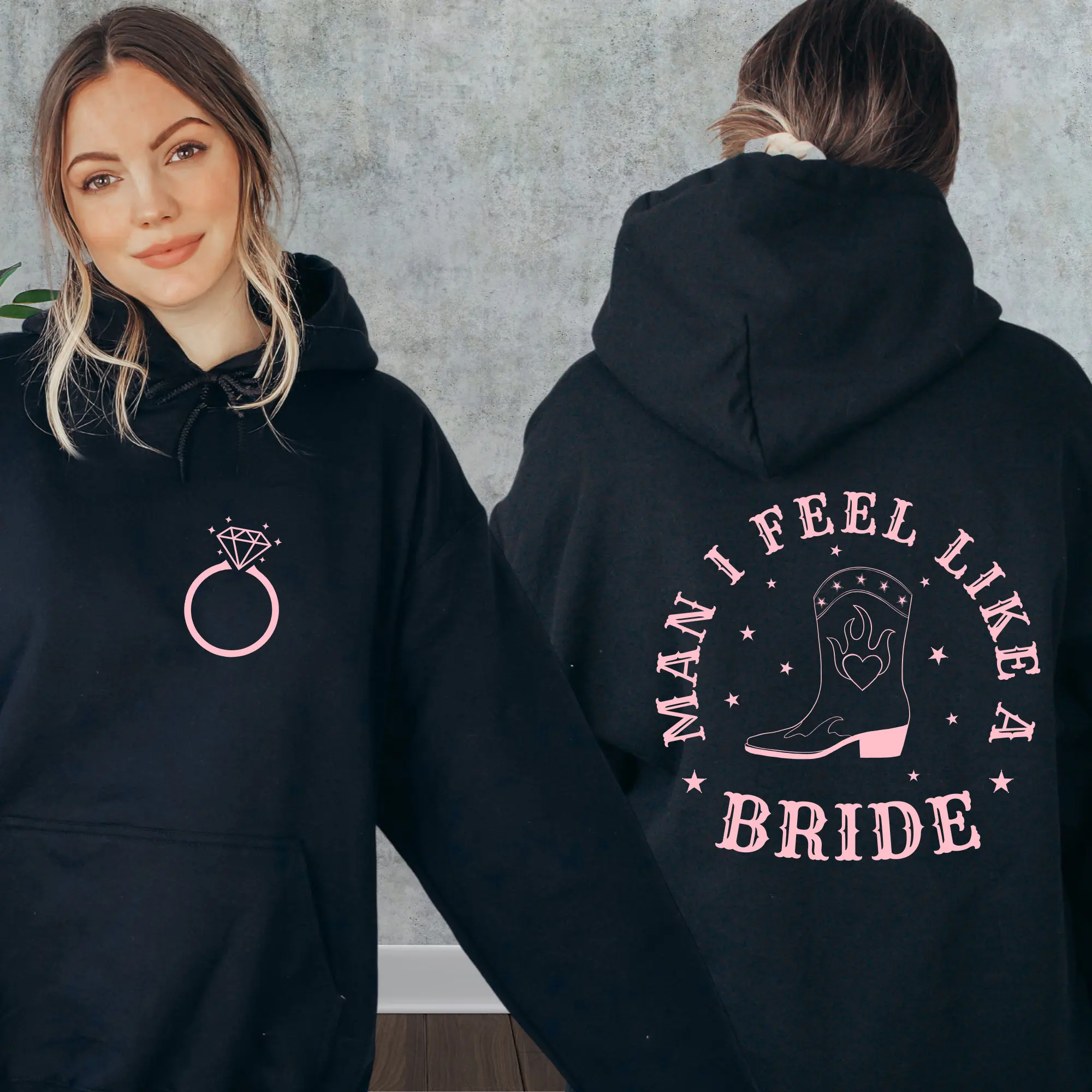 

Man I Feel Like A Bride Hoodie Men's and Women's Long Sleeve Sweatshirt Pullover Y2k Tops Autumn and Winter Clothing Hoodies