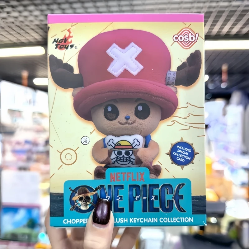 

New HotToys Original In-Stock One Piece Chopper COSBI Cute Doll Keychain Blind Box Desktop Collection Ornament Toys Gifts