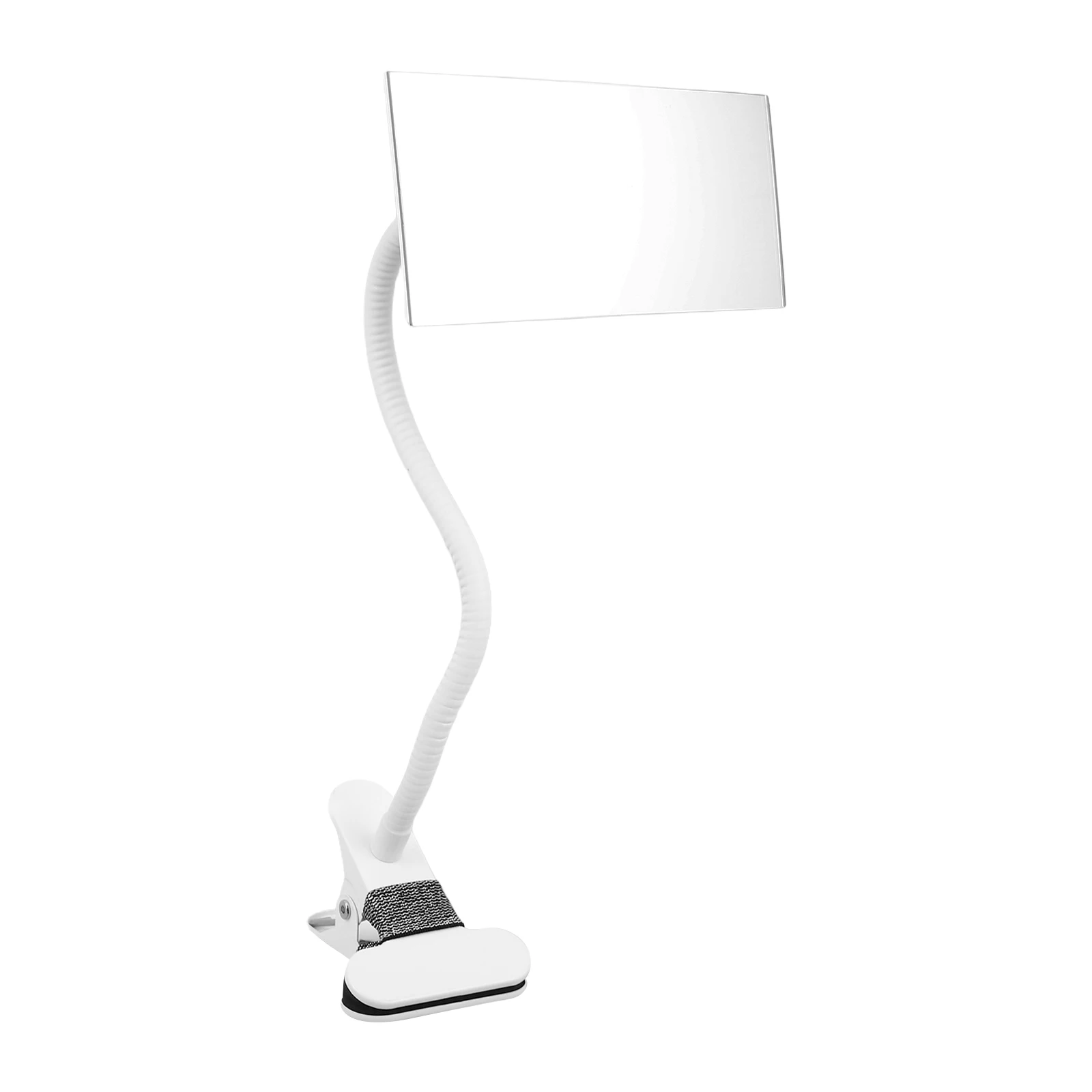 데스크탑 미러 안티피핑 조절 가능한 각도 HD 반사 개인 메이크업 미러 사무실 책상 작업 공간 프라이버시용