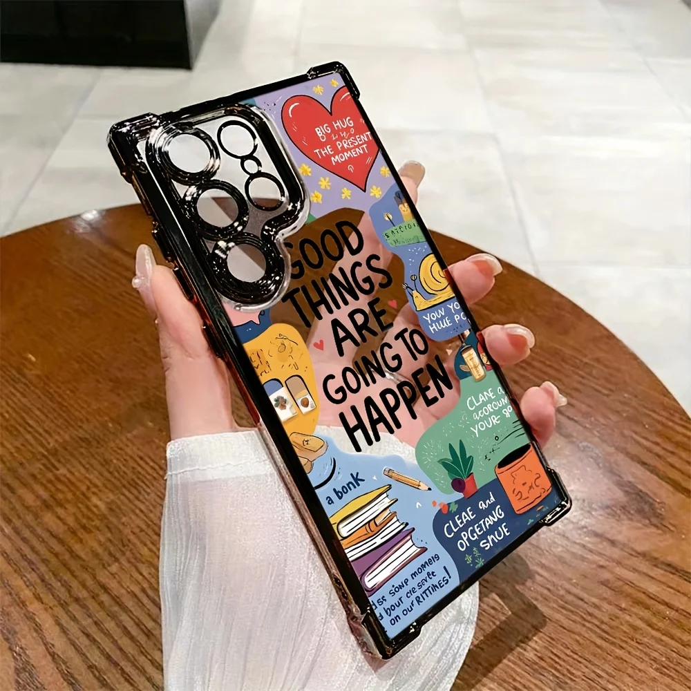 Para iPhone16, 15 14 13 12 11 Pro Max Plus funda trasera suave transparente anticaída