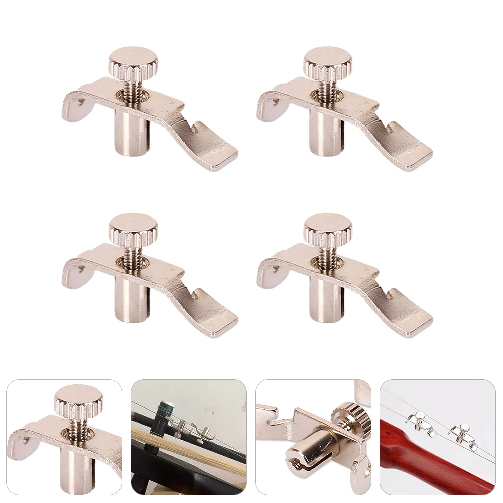 Erhu Fine Tuners Premium Fine-tuning Stainless Steel Adjustment Tools Accessories Replacement