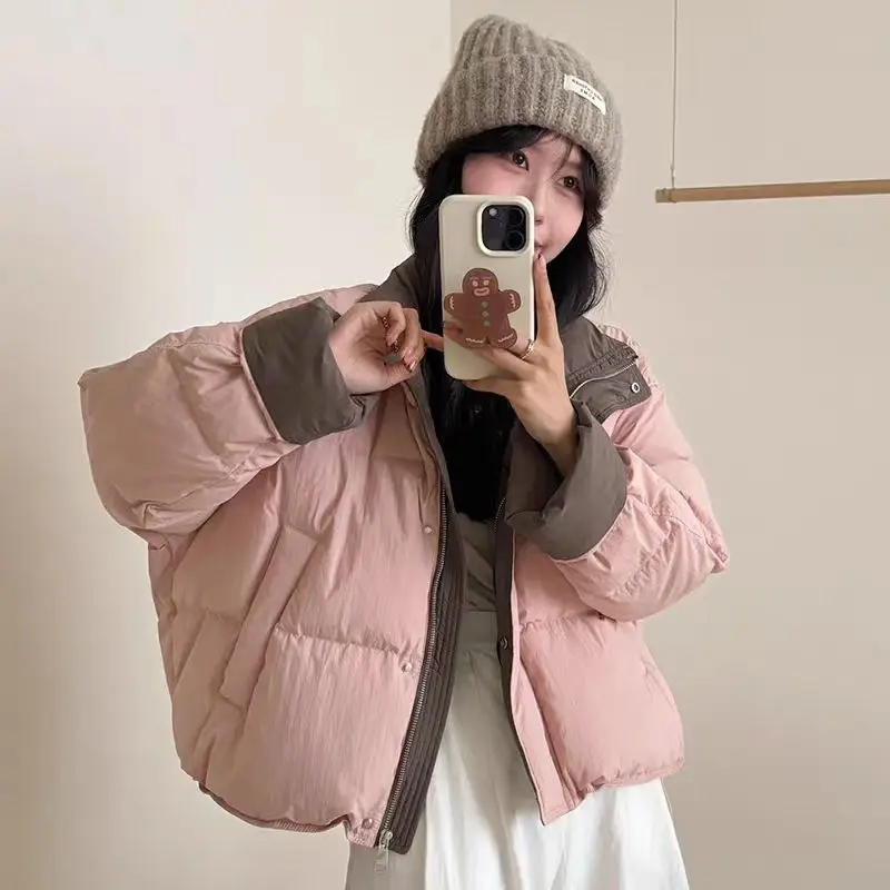 

Puffer Parkas Outdoor Womens Hard Texture Rough Surface Coarse Exterior Harsh Outside Tough External Firm Shell Solid Feel Girls