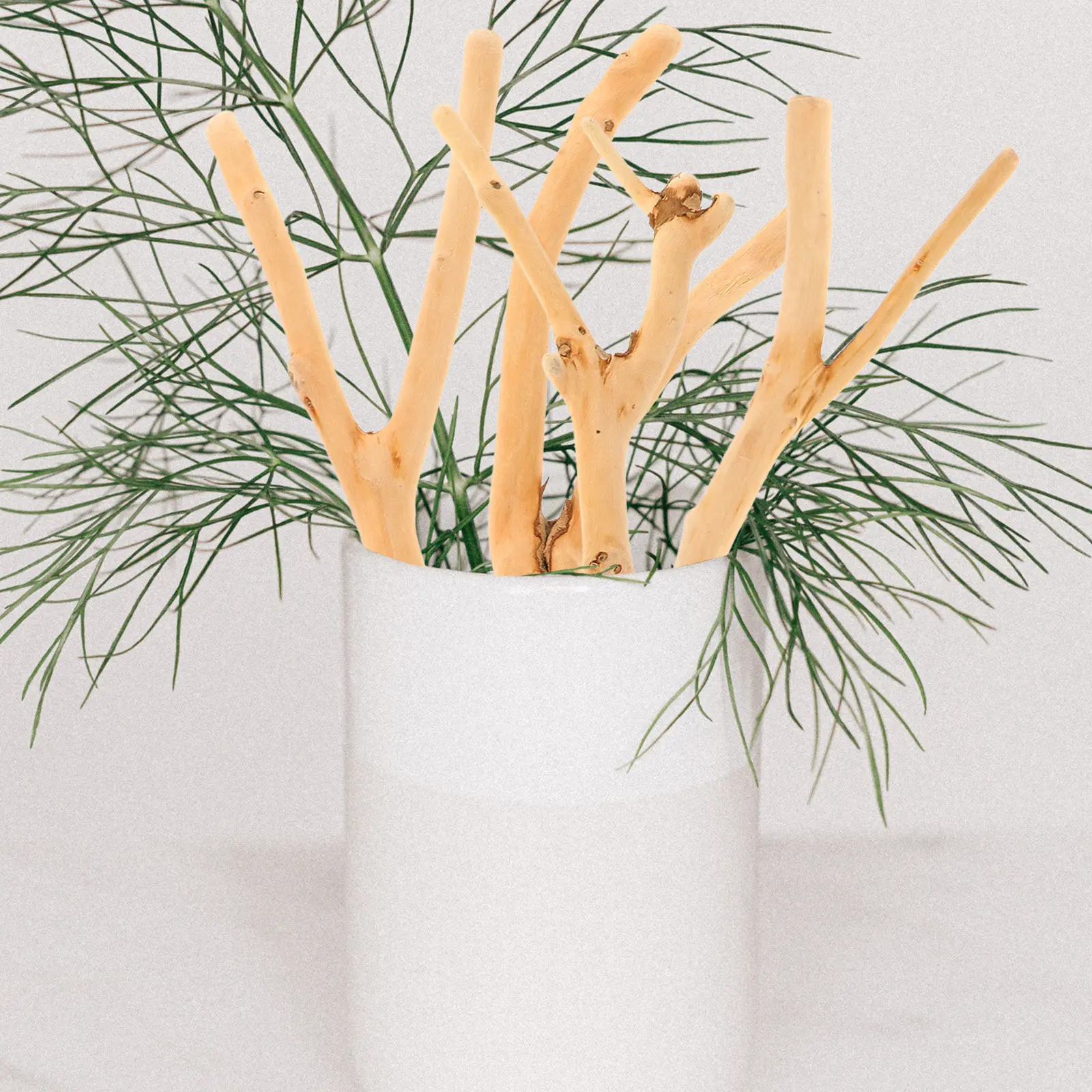 1 Bag Natural Driftwood Decoration Wooden Log Sticks Rustic Wood Craft Twigs for DIY Crafts Making Accessories