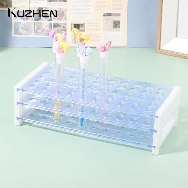 Eyebrow Brush Tube Display Stand Acrylic Pen Stand Beauty Makeup Tools Eyelash Brush Storage Bracket Tweezers Lipstick Storage