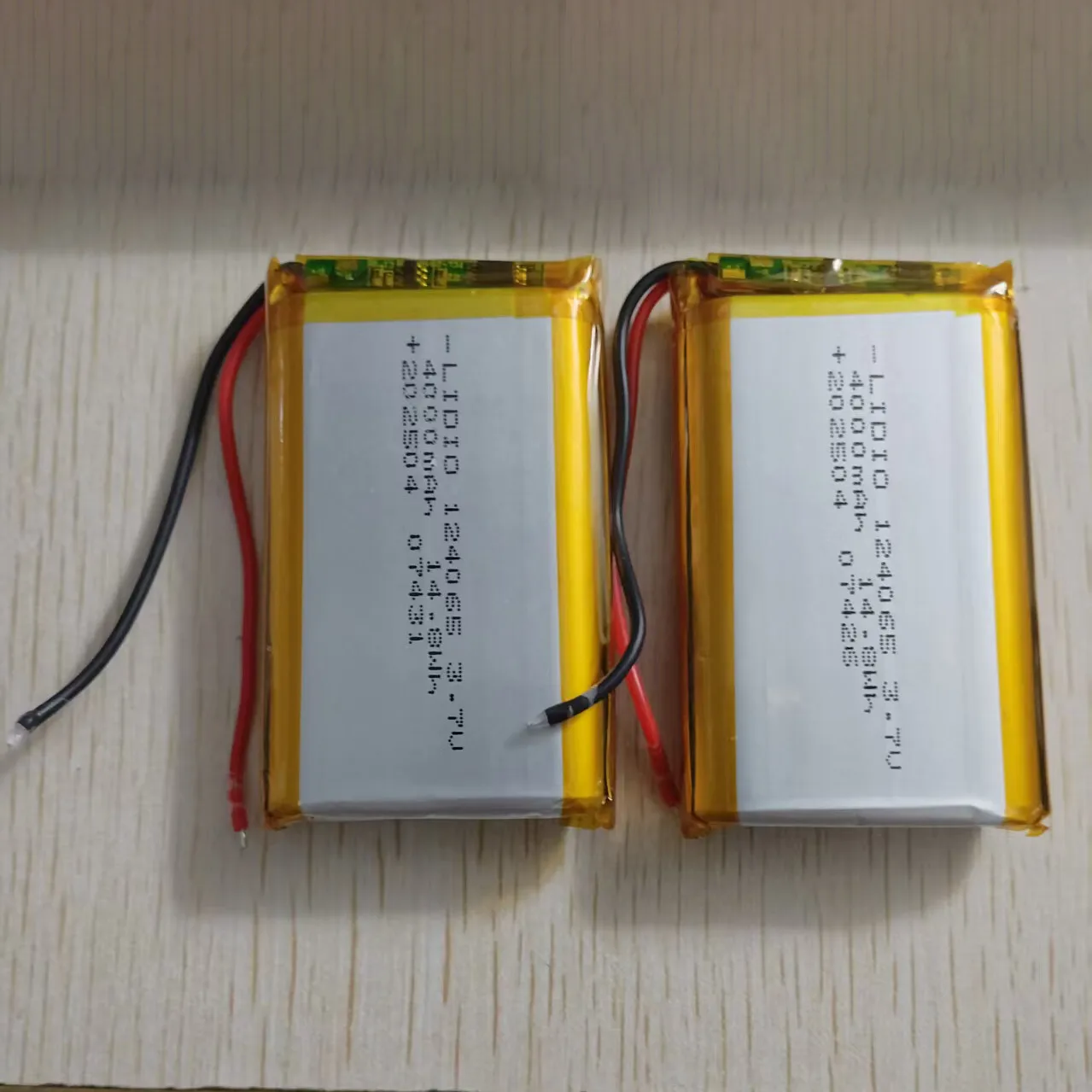 2pcs 124065 3.7V 4000mAh 65*40*12mm Battery For RC Electronic Light