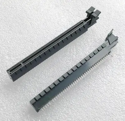 10PCS Motherboard 164p Pci-e Socket Connector 16x Graphics Card Slot Fishtail Pc Diy Pcie 164 Pins Pci-e Pci 16x 3.0 164pin