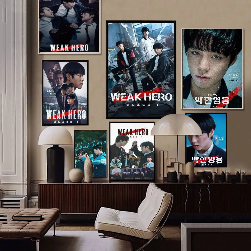 Weak Hero Class 1 Classic Vintage Posters Vintage Room Home Bar Cafe Decor Nordic Home Decor
