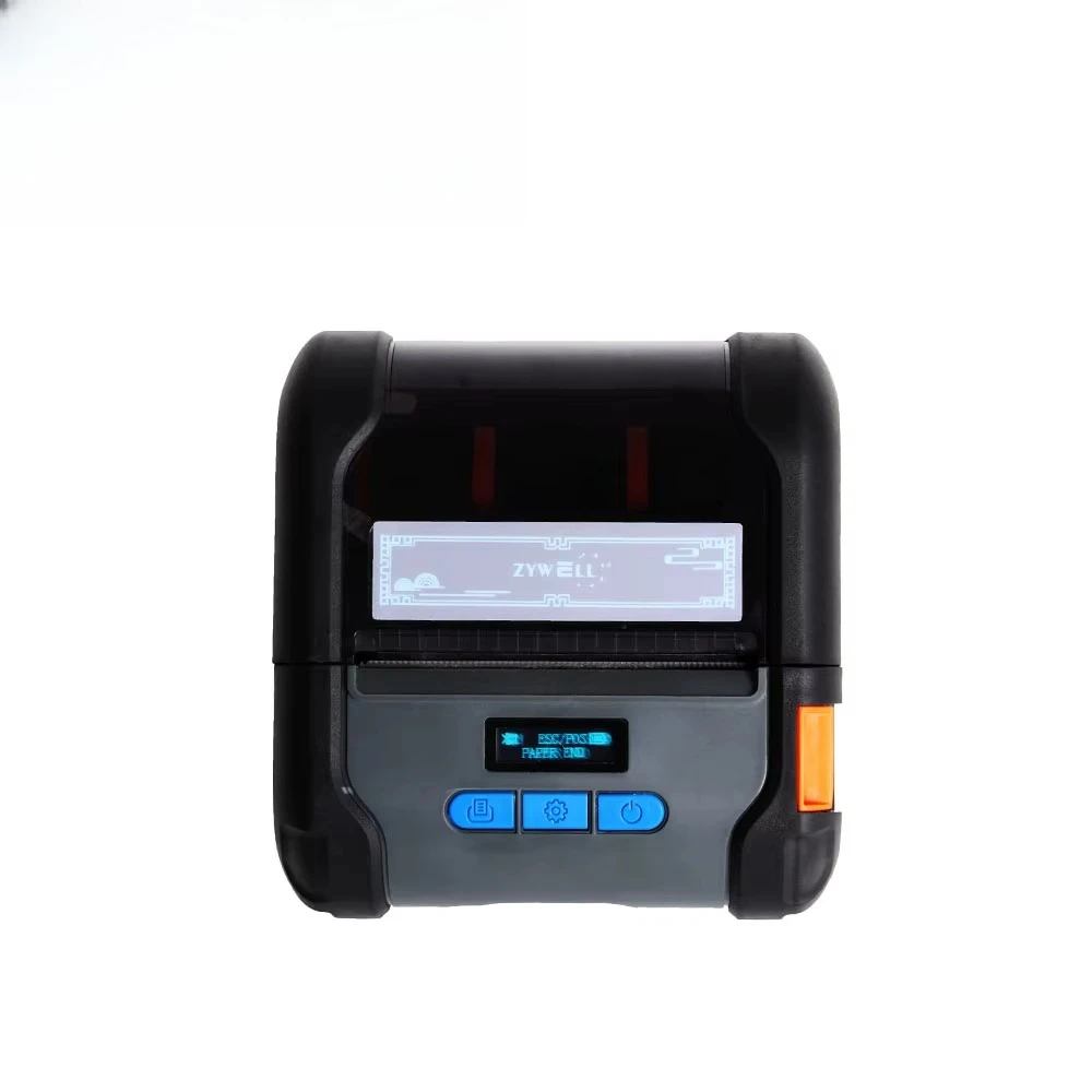 

Popular 2 In 1 Receipt Label Mini Printer ZYWELL ZM04 Portable Mobile Thermal Sticker Printer