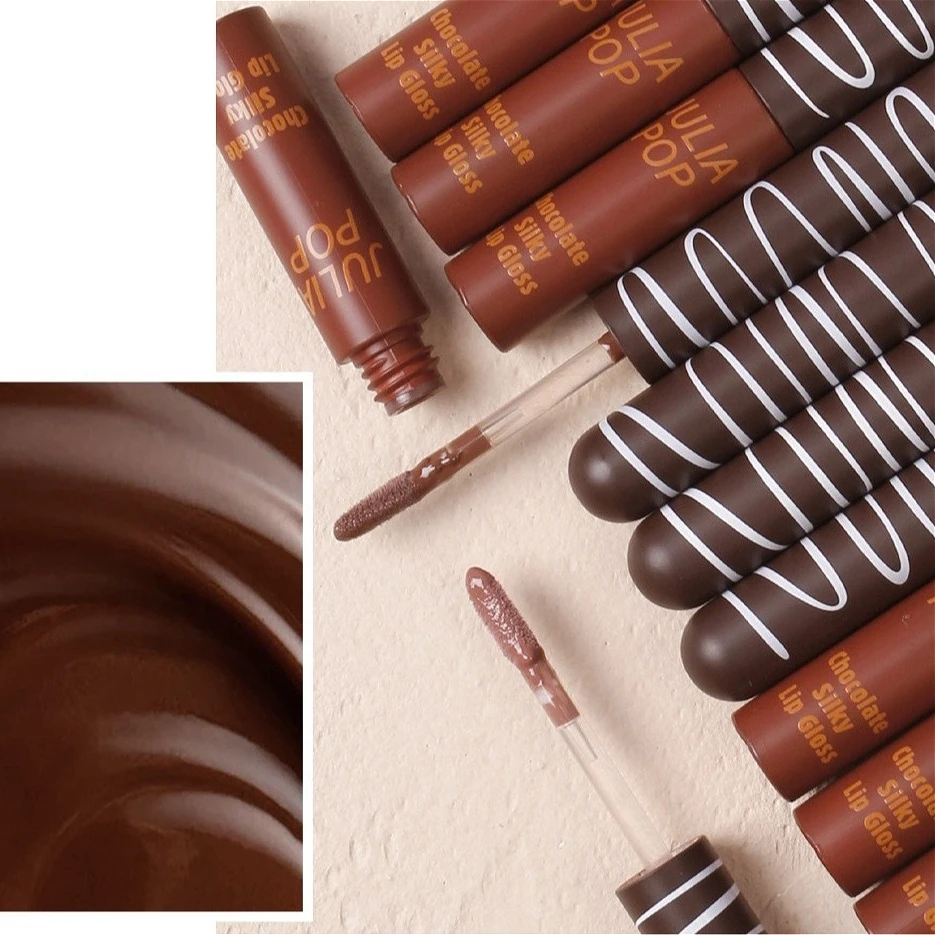 Brillo de labios de gelatina de vidrio de inspiración romand de 11 tonos vibrantes |   Acabado brillante hidratante de larga duración |   Lápiz labial líquido que no se seca