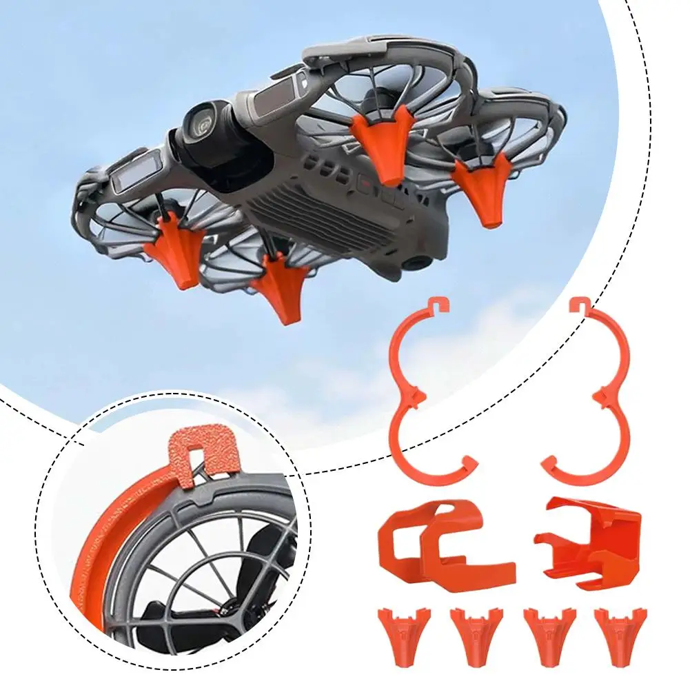 غطاء حماية الشفرة لـ DJI NEO2 حلقة حماية شفرة حلزونية مضادة للتصادم ملحقات حماية كاملة