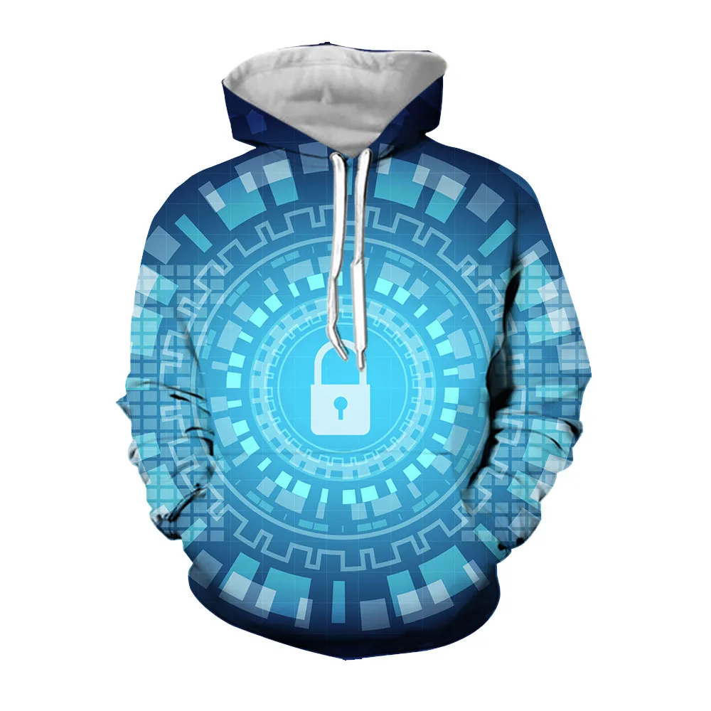 Jumeast 3D Flipper Zero Hacker Printed Men Hoodies High Technology Graphic Hoody Oversize YK2 Fall Aesthetic Futuristic Clothing