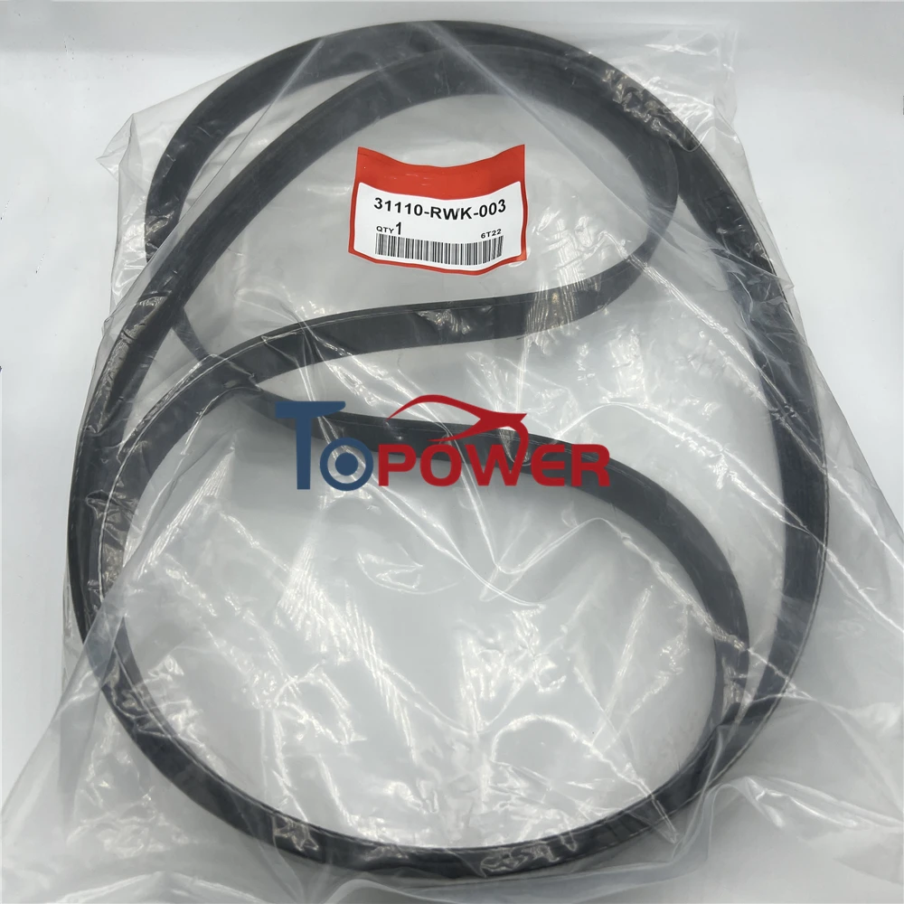 OEM 31110-RWK-003 Alternator Belt for Hondaa RE2 CRV2.0 City Autoparts Car Accessories 31110RWK003