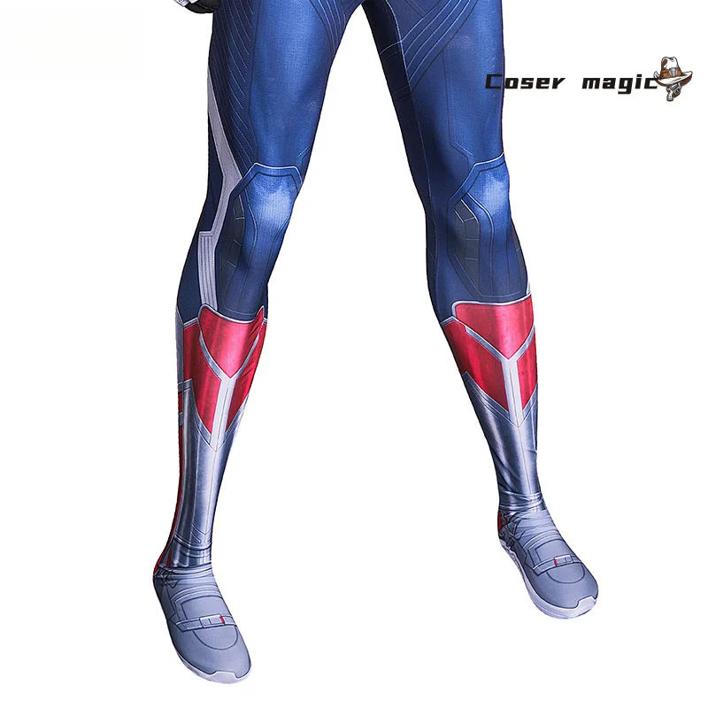 سام ويلسون كابتن أمريكا ‌   تأثيري حلي الصقر بذلة هالوين كرنفال حفلة عيد الميلاد دور الملابس الملابس