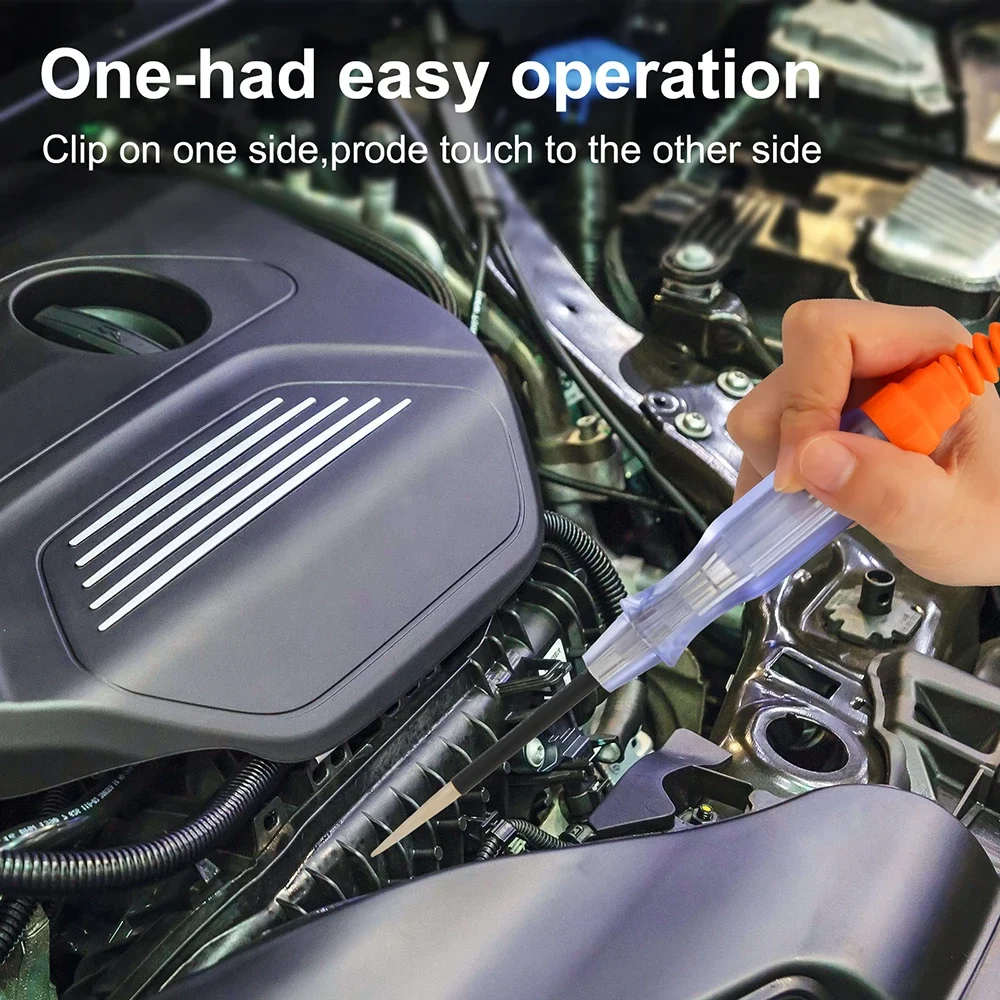 Voltage Circuit Tester 6V 12V 24V Auto Truck Diagnostic Test Tools Automotive Light Probe Pen Auto Repair Motorcycle Accessories