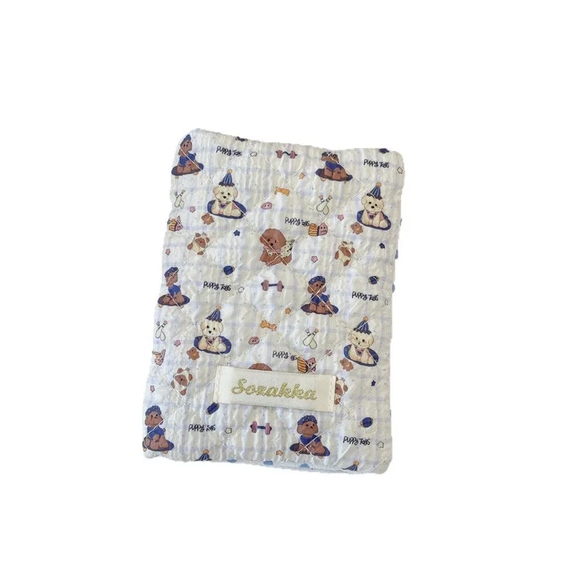 

Cute cartoon Floral Cartoon Passport Holder Cover Travel Document Organizer with Card Slots RFID Protection Cover for Men Women