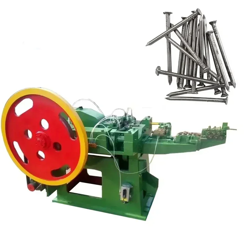 1-6 Inches Wire Nail Naking Equipment for Making Steel  Concrete Nail Machine