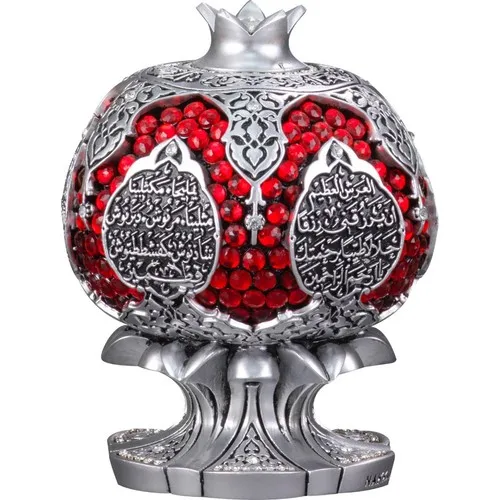 Pomegranate Boytu Medium Size Silver Beret Ant Prayer Sculpture Crafts