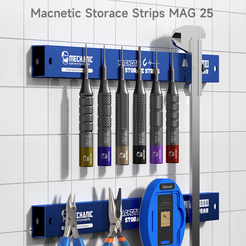 Mechanic Magnetic Absorption Bar, Super Absorption Screwdriver, Acessórios de reparo do telefone móvel, Outros Metal Storage Tool, Mag25