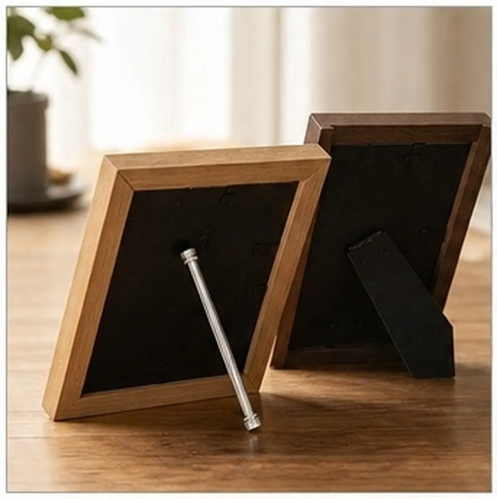 10pcs Metal Photo Frame Back Support Legs for Albums & Desktop Display – Sturdy, Easy Assembly