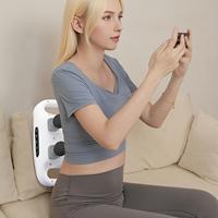 Body Massagers For Muscles Back Massager With 4 Massage Heads 6-Speed Mode Muscle Relaxation Device For Home Gym Athletic