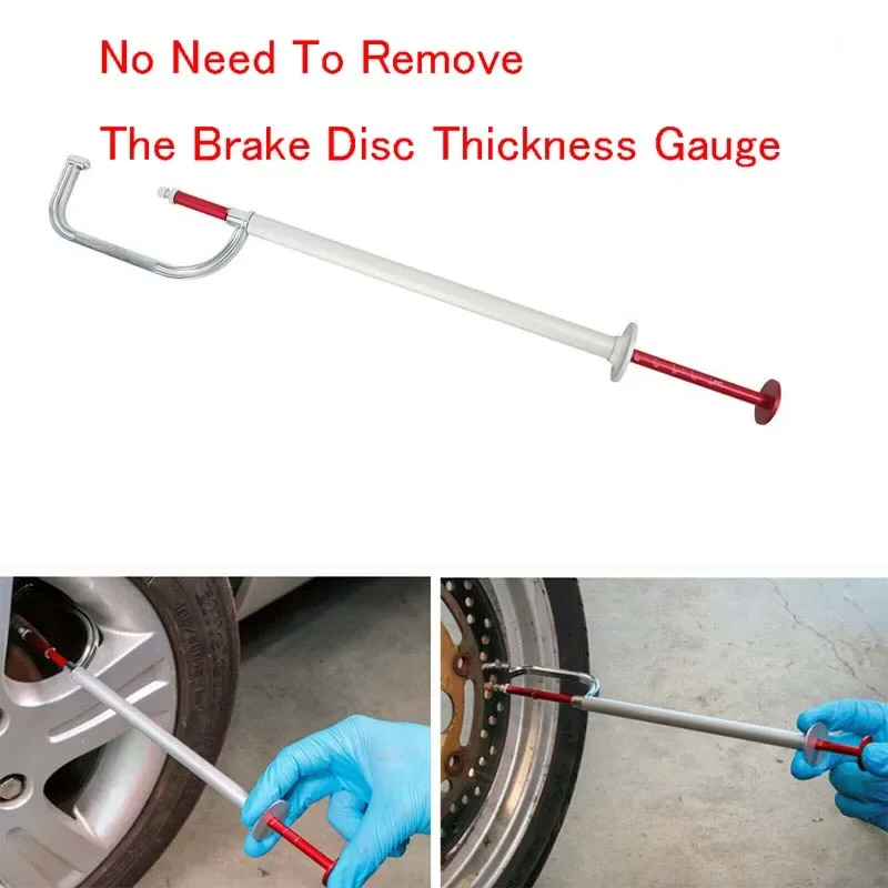 

1 шт. 0-45 мм точный тормозной диск суппорт тормозной колодки ручка для обнаружения тормозных колодок для автомобиля