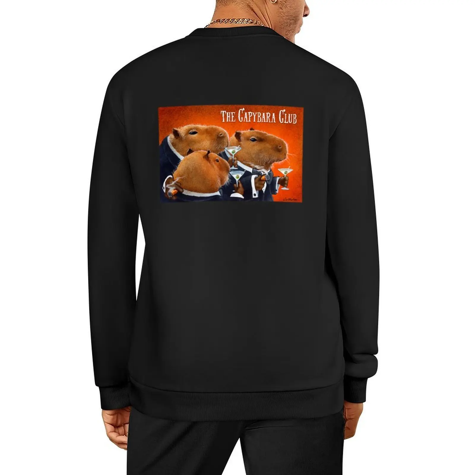

Will Bullas / the capybara club... Pullover autumn new products anime clothing fashion men anime sweatshirt