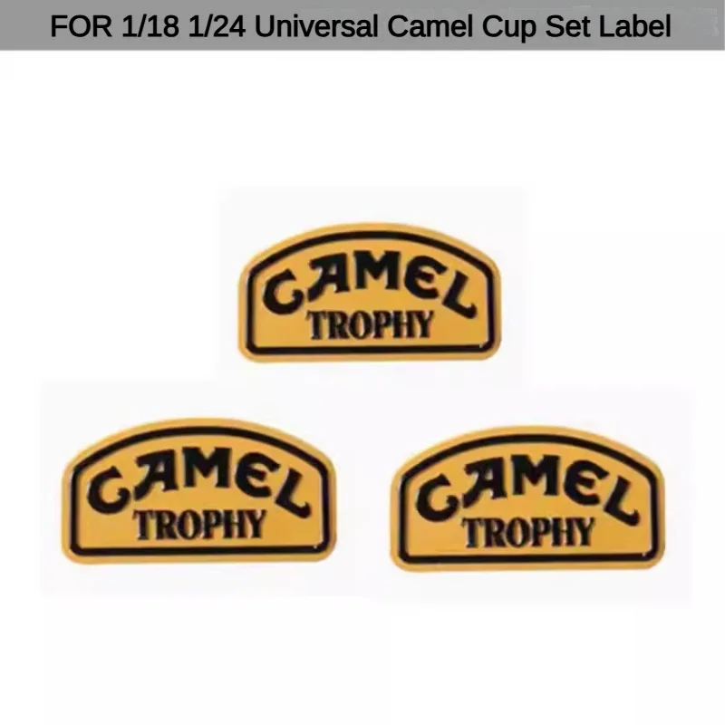 RC Car Decoration Camel Trophy Alloy Label-1382 Suitable for Climbing Car FMS FCX24M TRX4M SCX24