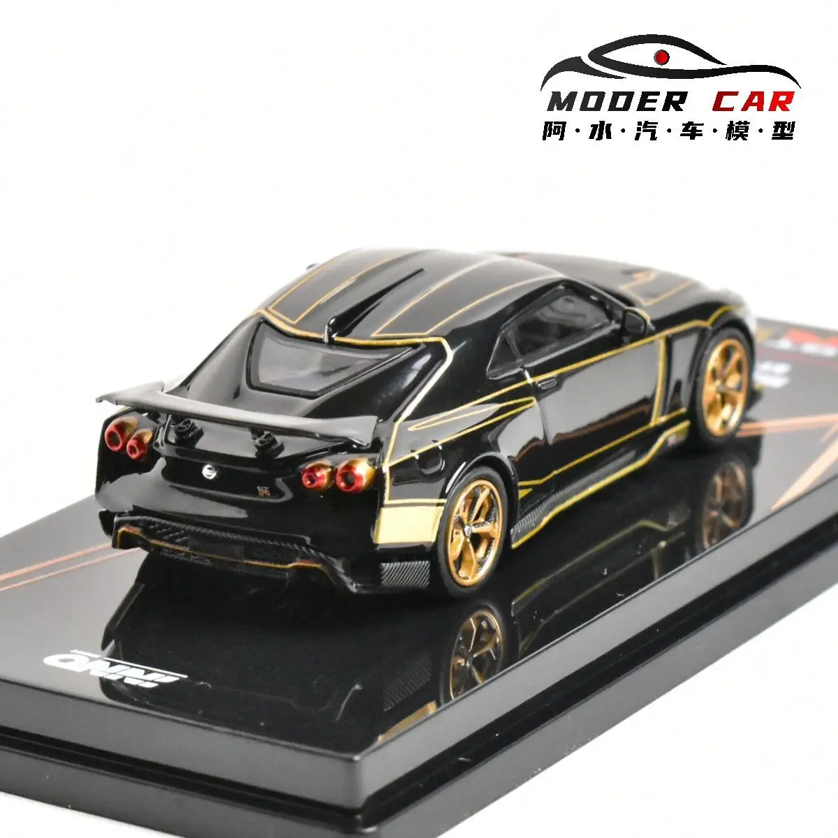 INNO 1:64 GTR R50 By ITALDESIGN Diecast Model Car