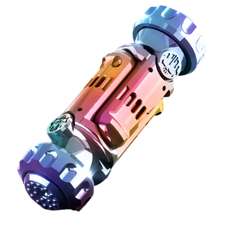 Giocattolo antistress giocattolo Fidget Spinner in lega tecnica nera per ragazzi pezzo da gioco portatile per bambini