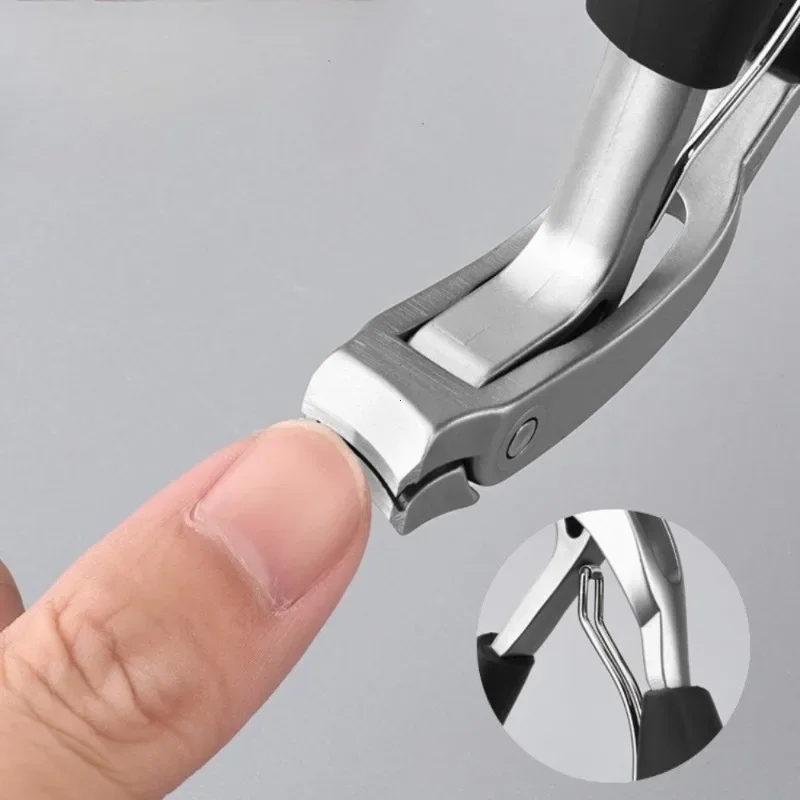 Set tagliaunghie per unghie incarnite da 4 pezzi per unghie spesse - Grado di podologo per carichi pesanti, lame in acciaio inossidabile con impugnatura facile da impugnare - P