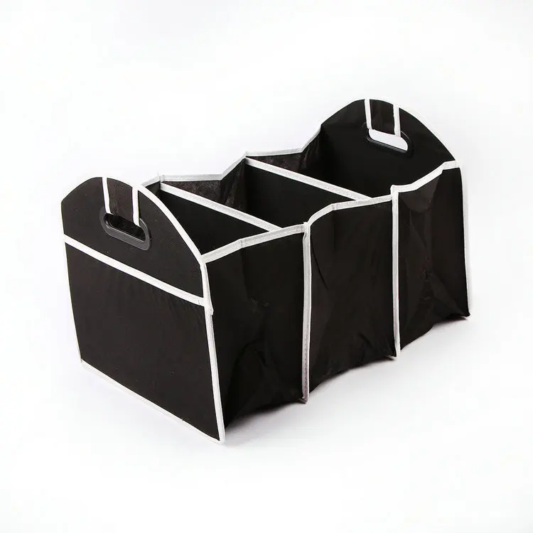 Multifunctional Non‑Woven Fabric Foldable Car Storage Box, Trunk Organizer Bag, Auto Tool & Sundries Storage Pouch