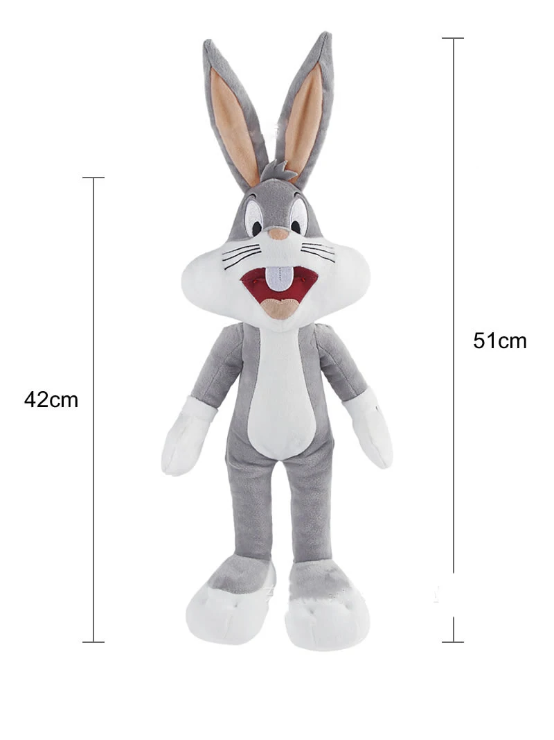 Looney Tunes Bugs Bunny juguete de peluche Tweety Bird Lola Bunny Anime película de dibujos animados peluches muñeco de peluche juguetes regalo