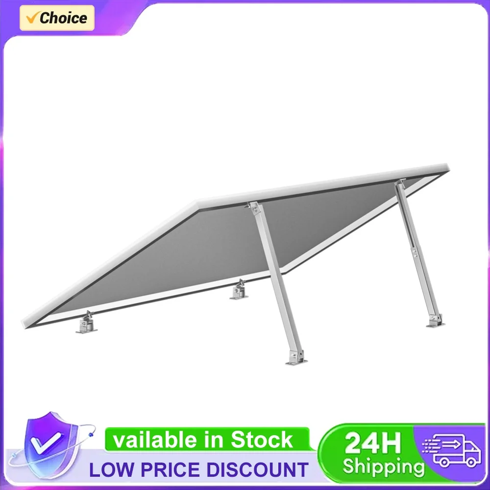 Photovoltaic Bracket Adjustable Solar Panel Mount Support Aluminum Alloy Solar Panel Mounting Bracket 15-30 Degrees