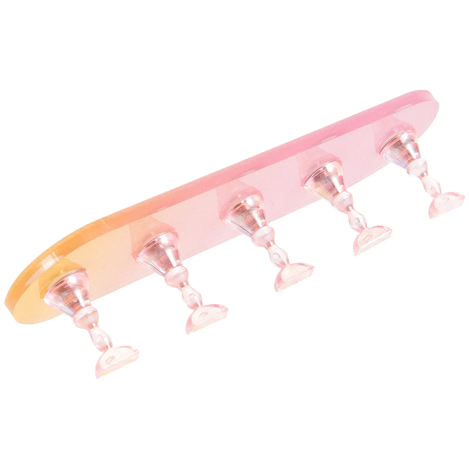 1Set Decorative Nail Display Perfect Gift Friends Family Reliable Use Attractive Design Nail Art Manicure