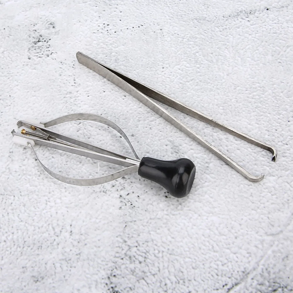

2 pcs Professional Steel Construction Watch Hand Remover Plastic Tip Plunger Puller Watch Repair Tool Jewelry Repair