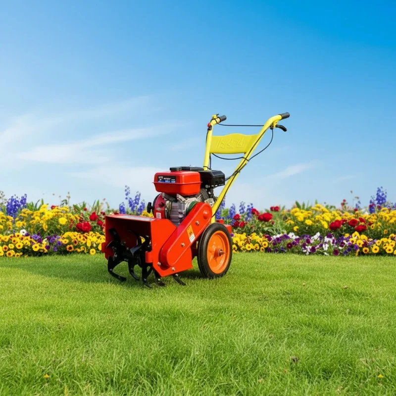 

The Professional'S Choice: Heavy-Duty Tiller For Multi-Acre Plowing & Field Maintenance