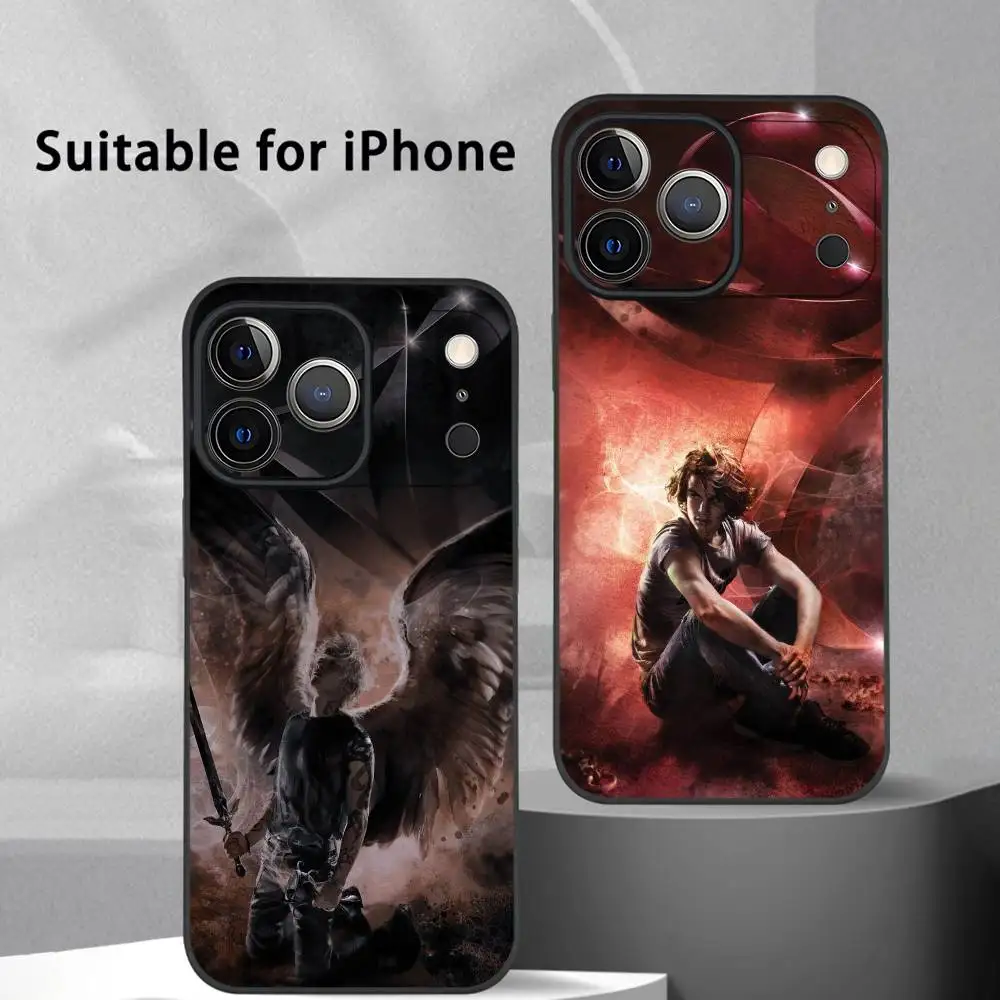 

S-Shadowhunter RuneS Phone Case For IPhone 17 16 15 14 13 12 11 Pro Max Plus Mini Black Frosted Soft Shell Funda