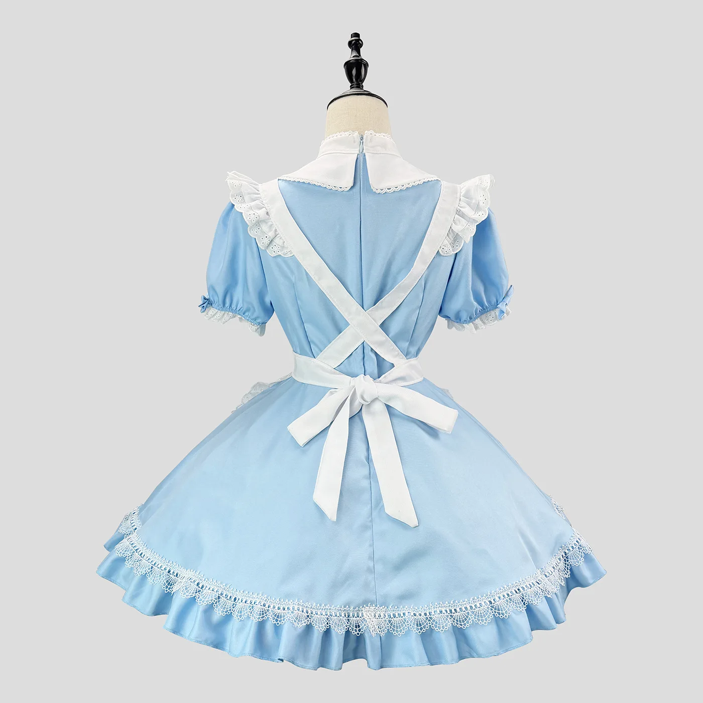 Women Lovely Cute Lolita Maid Costumes Maid Cosplay Costume Animation Show Japanese Anime Outfit Plus Size Dress Clothes view 3